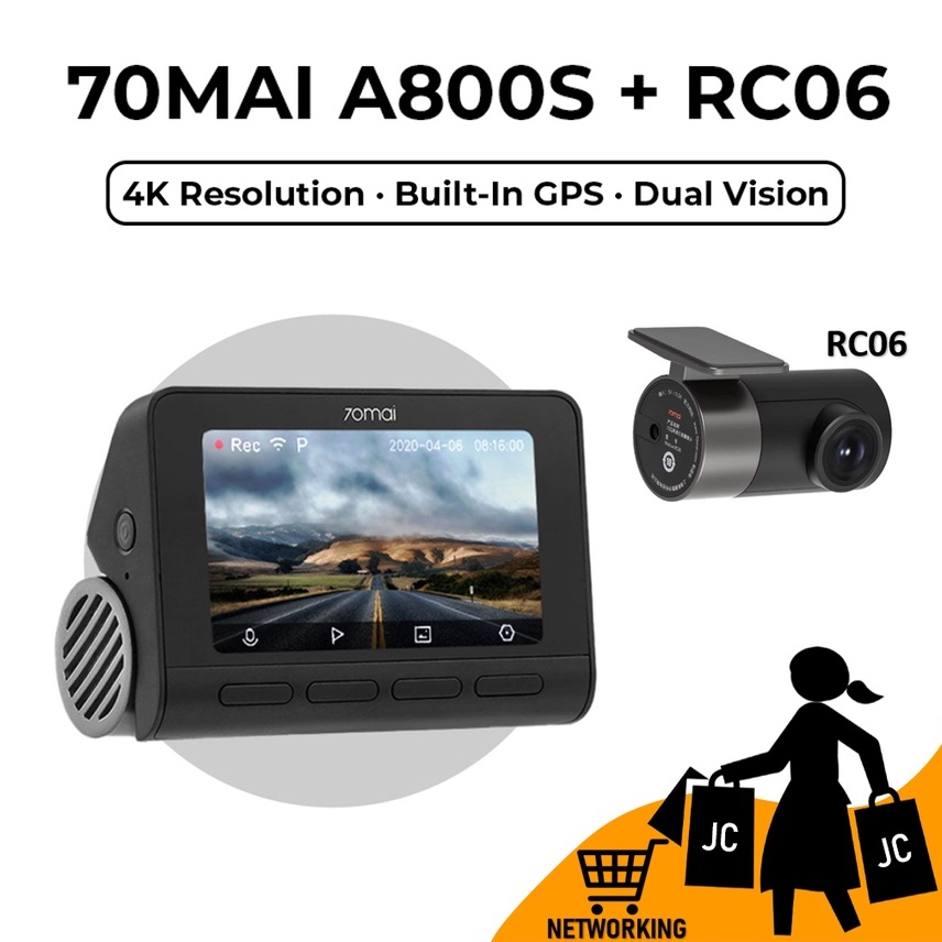 Mai A S K Dash Cam Rear Cam Dual Vision Global Version A Adas