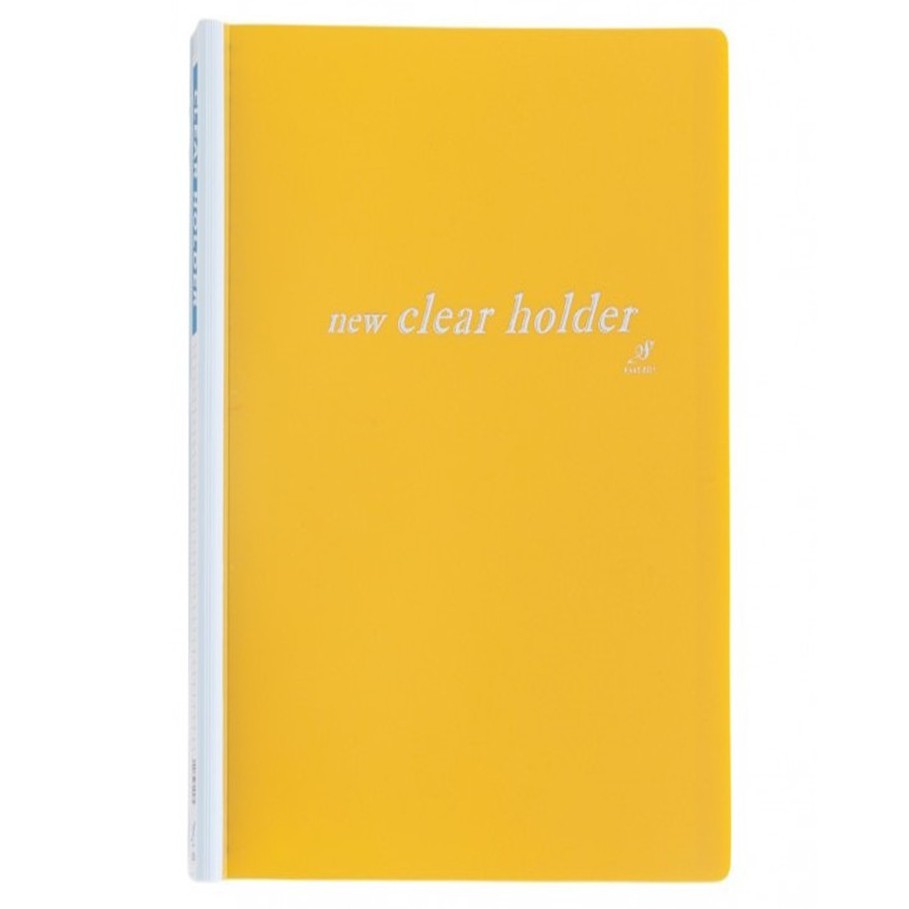 East File A4 Refillable Clear Holder Clear Book Clear Folder