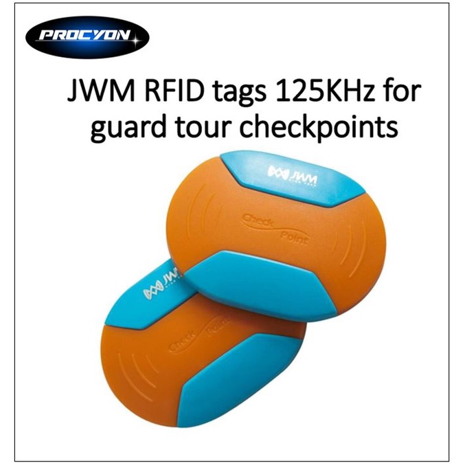 Ready Stock Rfid Khz Clocking Point Orange Black For Jwm Guard