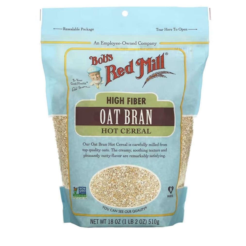 Bob S Red Mill High Fiber Oat Bran Hot Cereal Oz G Shopee