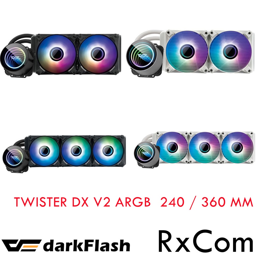 Darkflash Twister Dx V Argb All In One Cpu Liquid Cooler