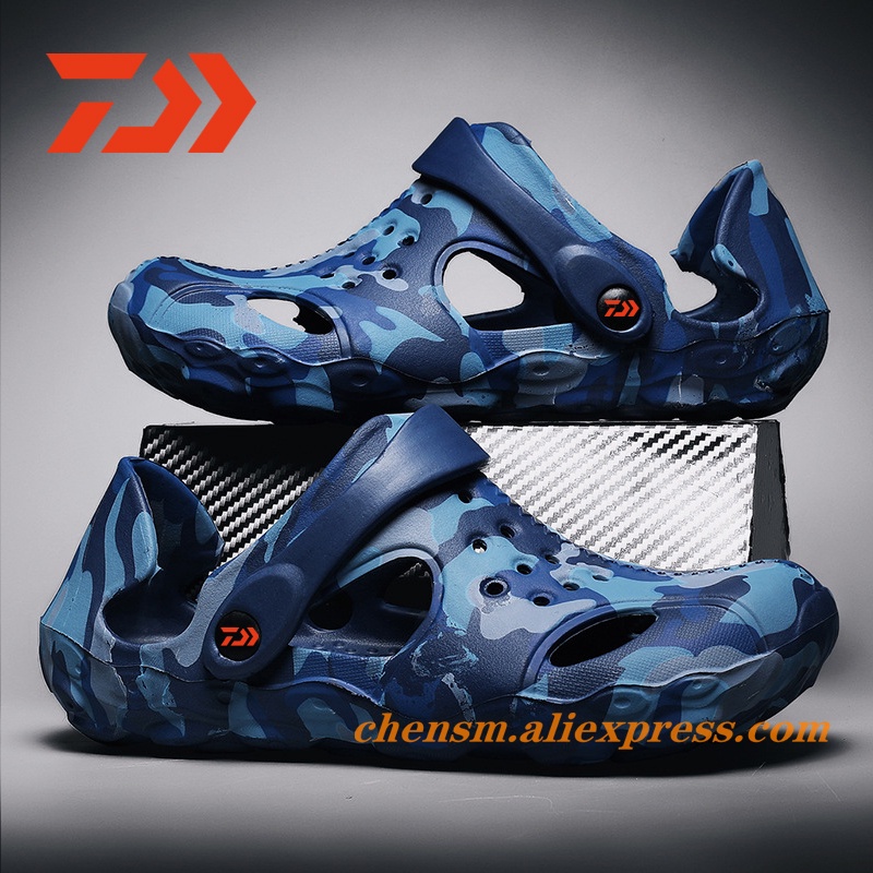 Daiwa New Fishing Sandals Men Summer Outdoor Classics Outside Slippers