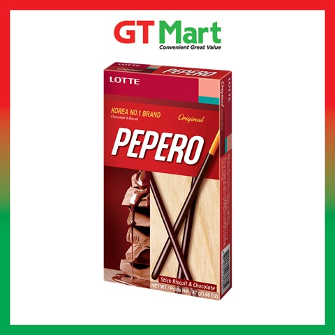 Lotte Pepero Stick Biscuits Chocolate G Shopee Malaysia