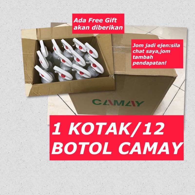 1 Kotak Atau 12 Botol 500 Ml Camay Serangga Repellent Spray Serangga