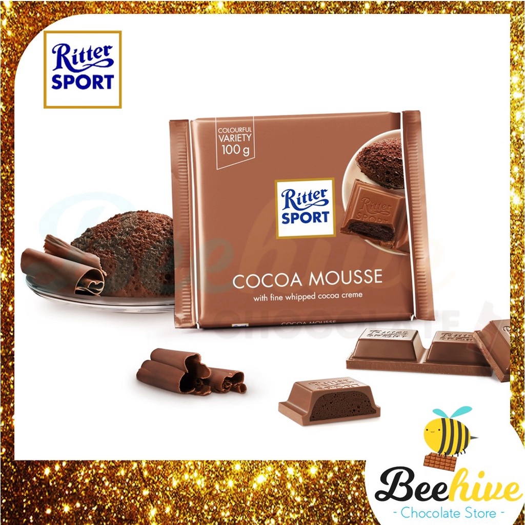 Ritter Sport Cocoa Mousse G Shopee Malaysia