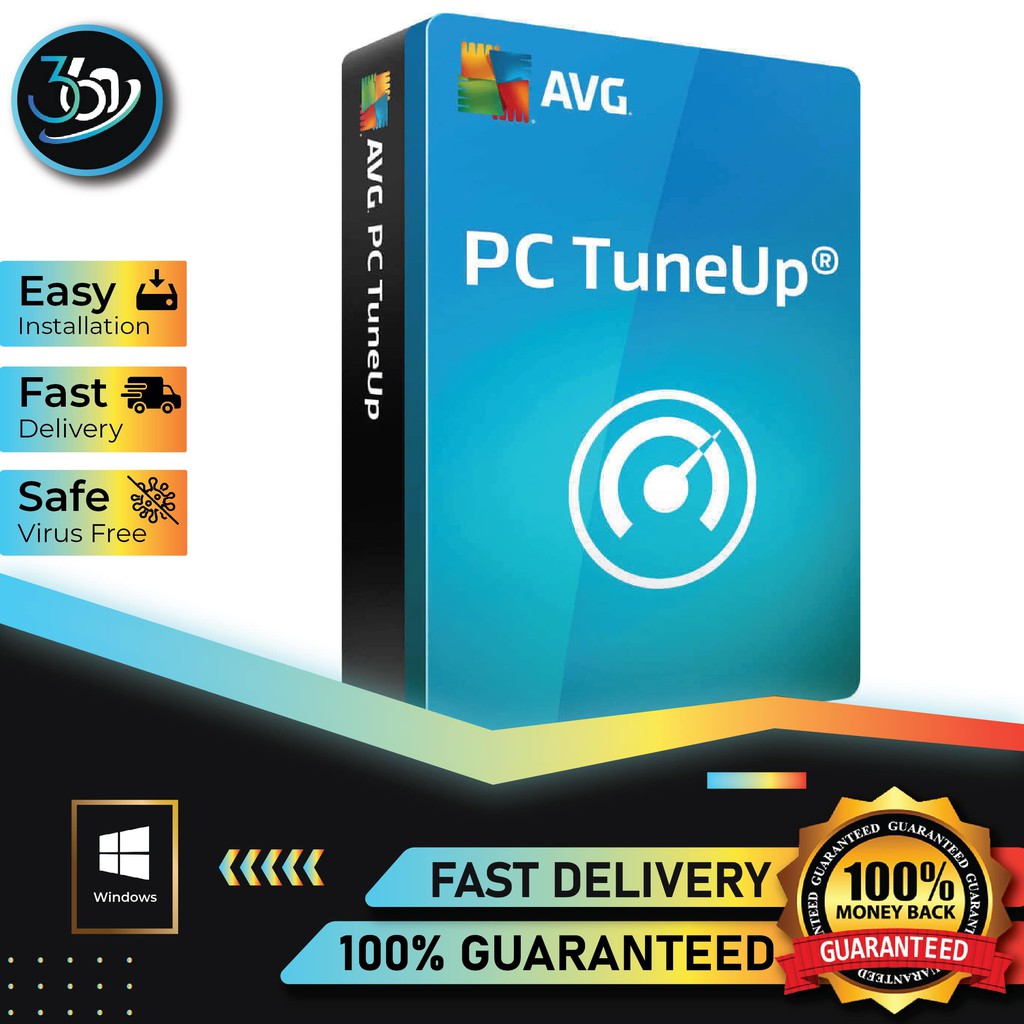 20 Years License AVG TuneUp 2021 Full Version Windows Shopee