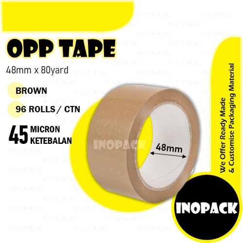 Brown Opp Tape Opp Tape High Quality Transparent Tape Bopp Packaging