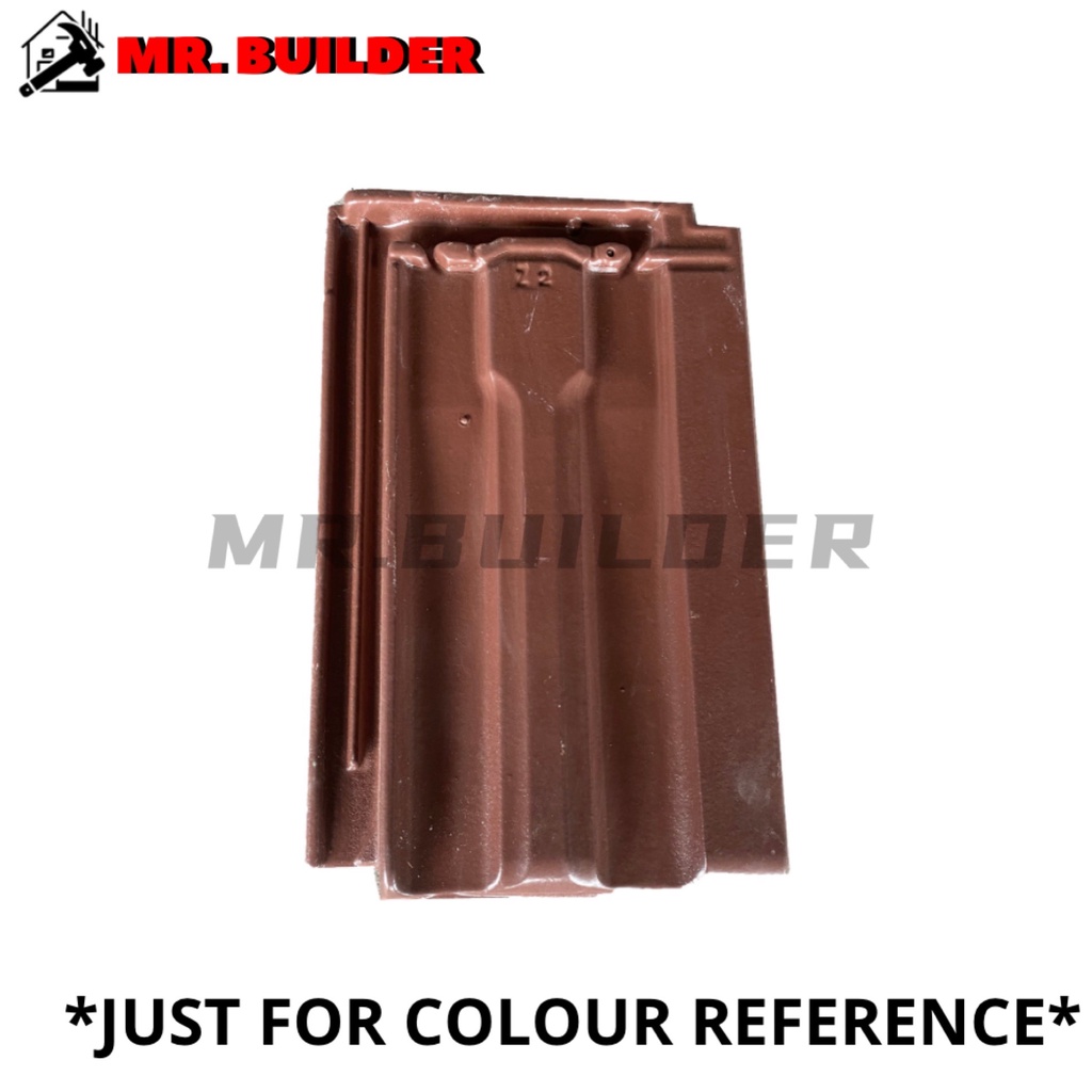 MONIER GCI Marseille 12 Ridge Tile Hip Tile Roof Fittings Clay Roof