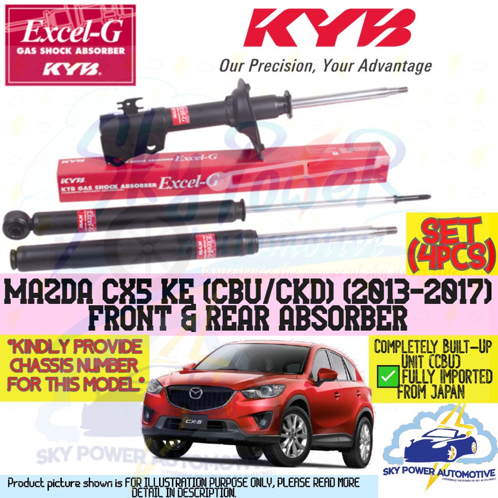 Mazda Cx Cx Ke Cbu Ckd Kayaba Kyb Excel G Gas