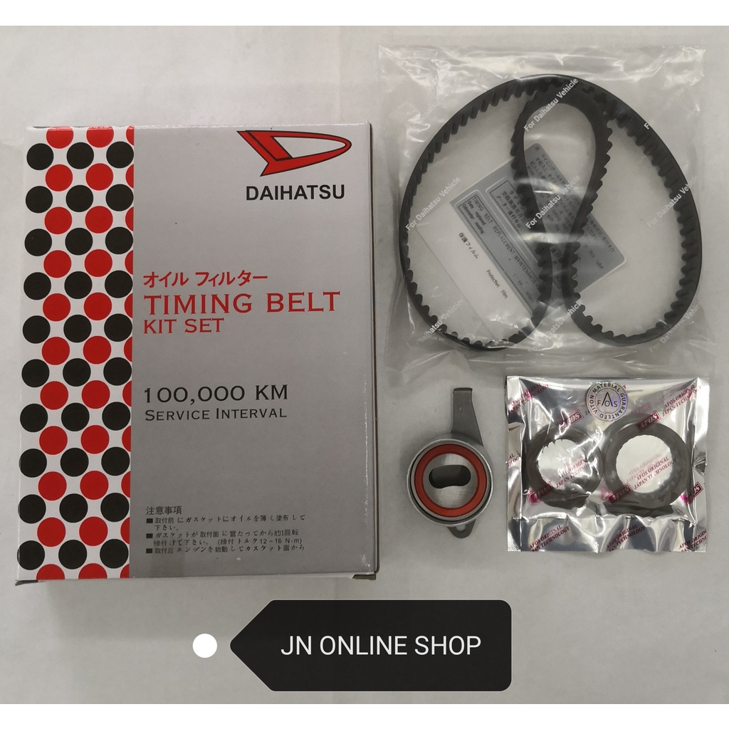 Timing Belt Kit Set For Perodua Viva 660 Kancil L5 100 000KM 106Y25