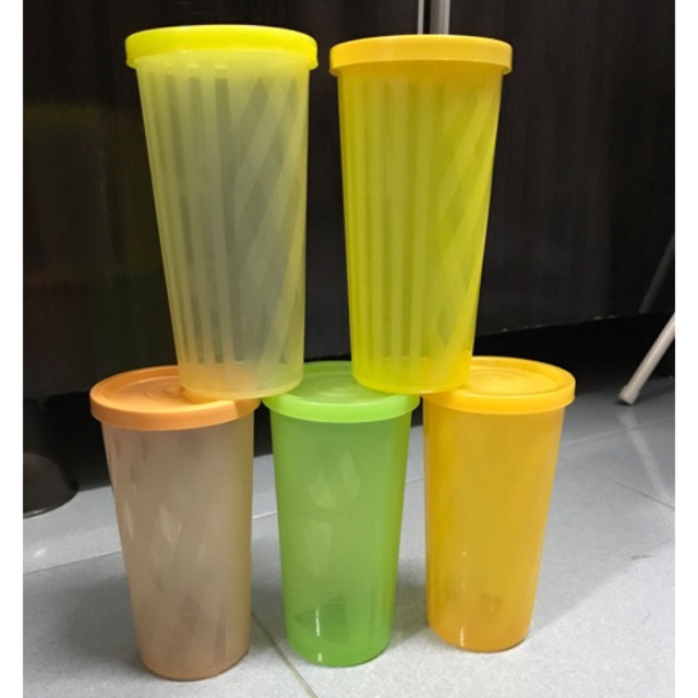 Clearance Sales Tupperware Zentome Tumbler Ml Set Pcs Shopee