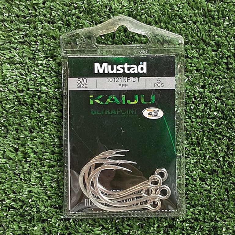 MUSTAD KAIJU INLINE SINGLE HOOK 10121NP DT Single Fishing Hook Mata