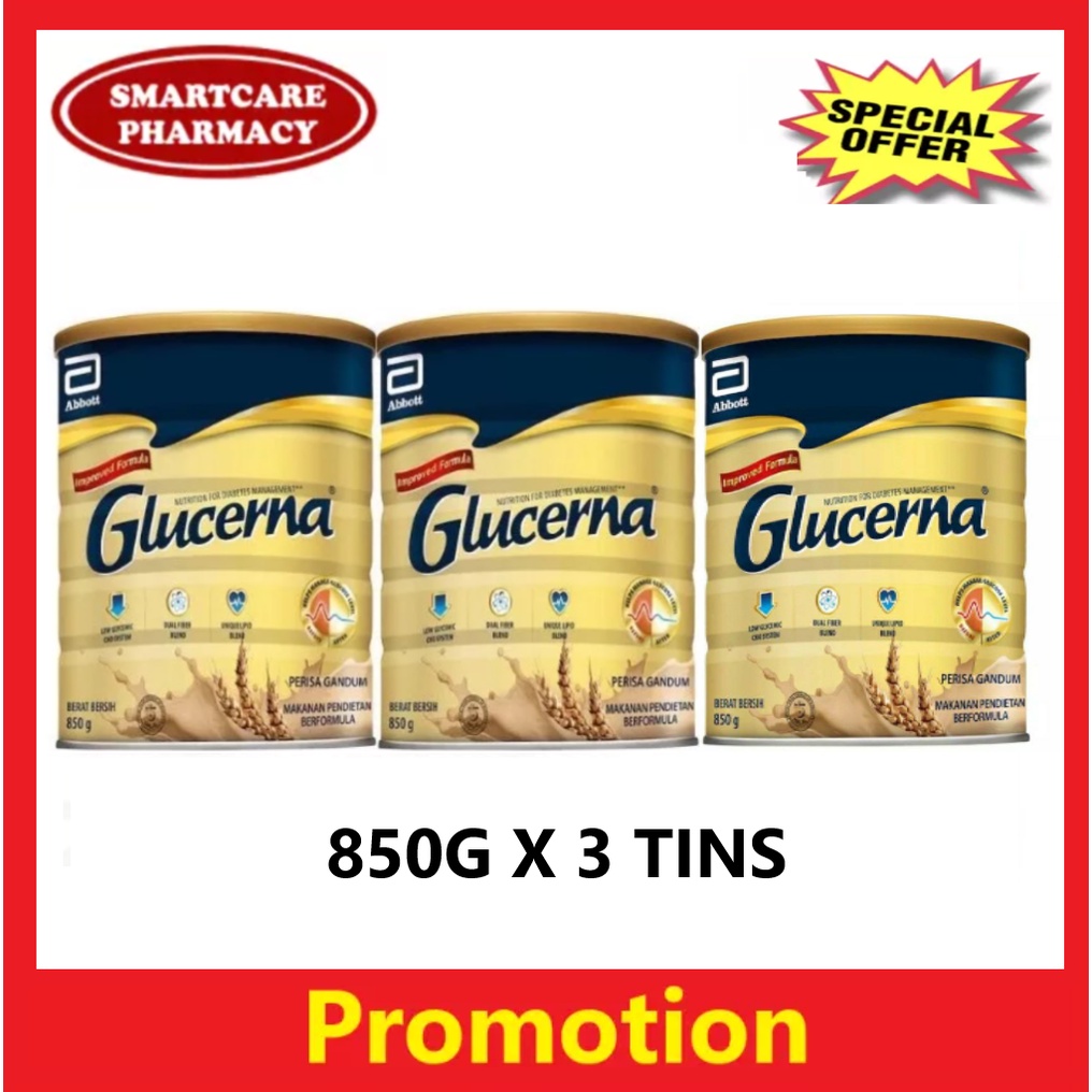 New Glucerna Wheat G X Tins Shopee Malaysia