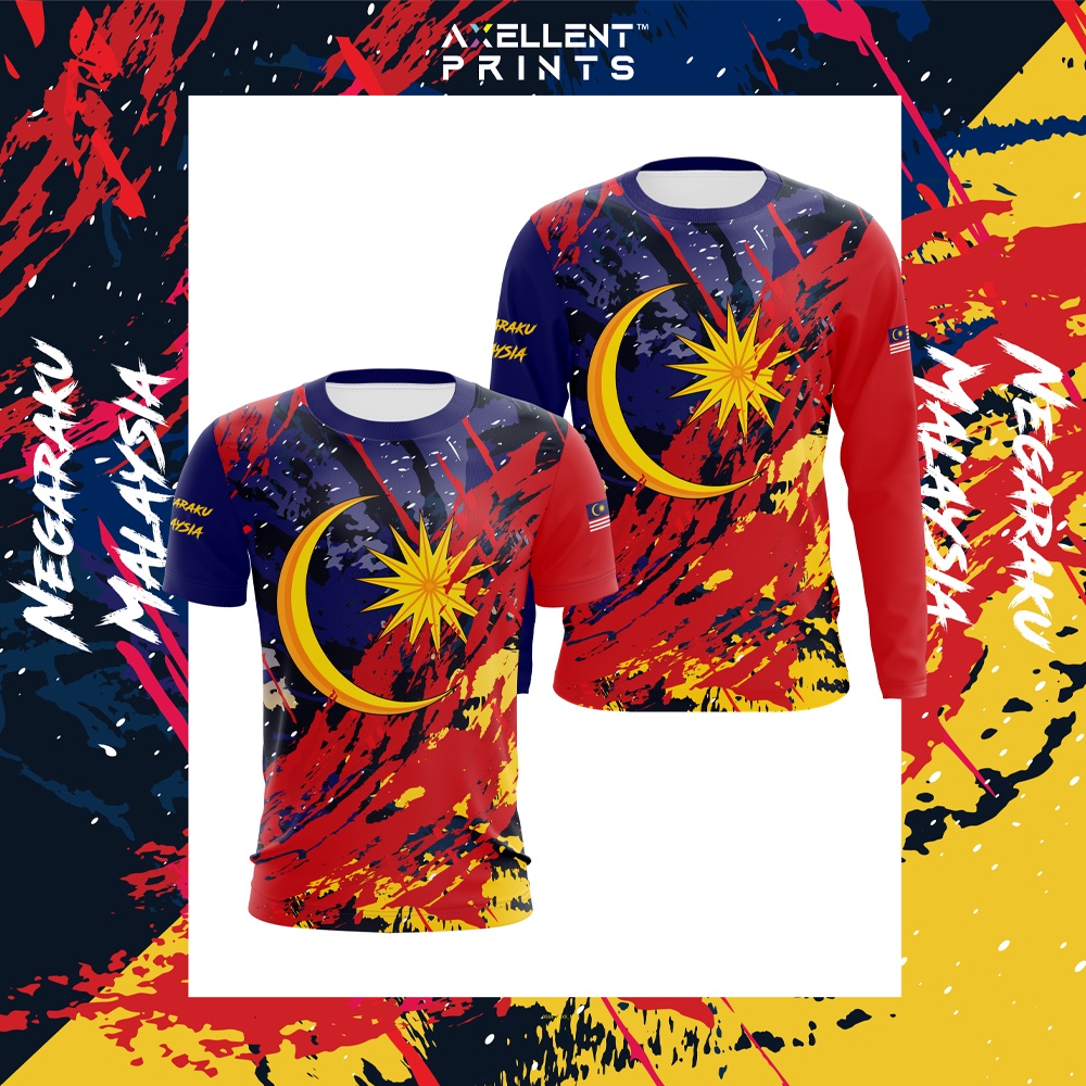 Ready Stock Malaysiaaxellent Splash Merdeka Tshirts Jersey