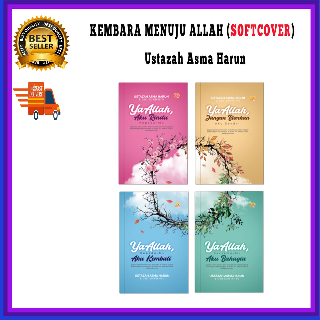 Buku Kembara Menuju Allah By Ustazah Asma Harun Softcover Shopee