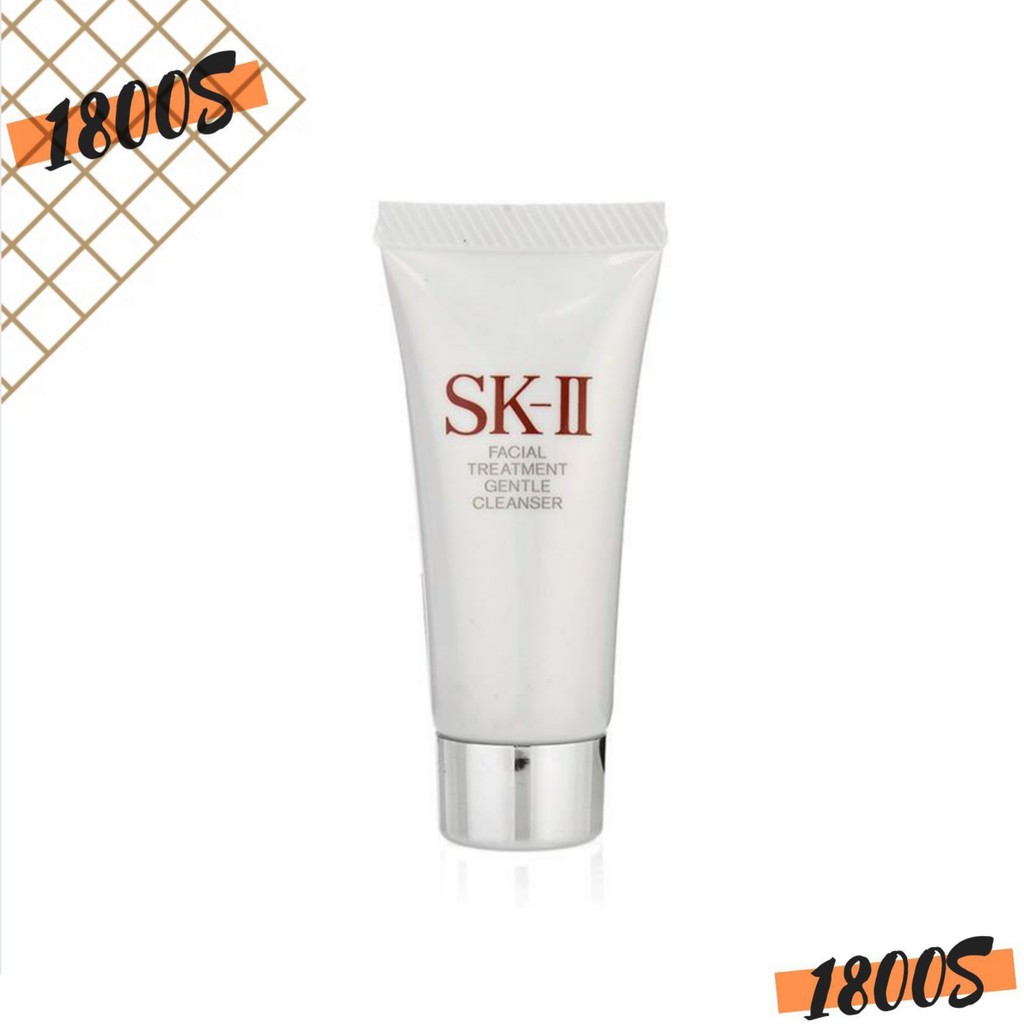 Sk Ii Facial Treatment Gentle Cleanser Mini G Shopee Malaysia