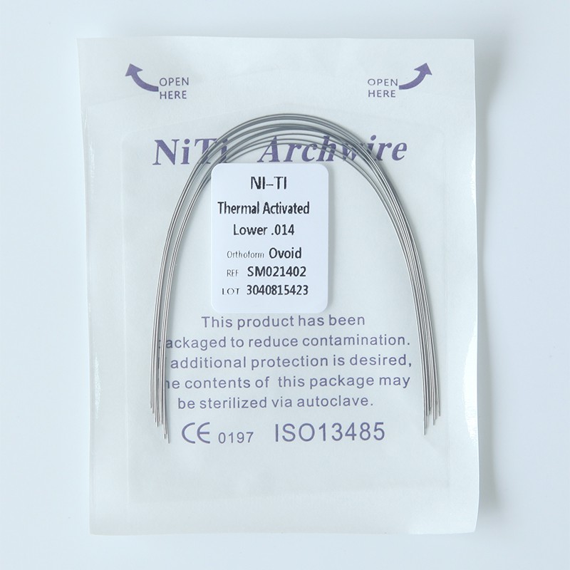 Pack Pcs Niti Thermal Activated Archwires Round Arch Wire Shopee