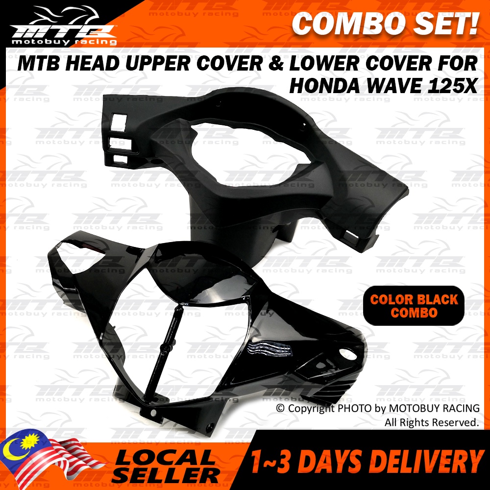 Combo Set Mtb Head Upper Cover Lower Cover For Honda Wave X