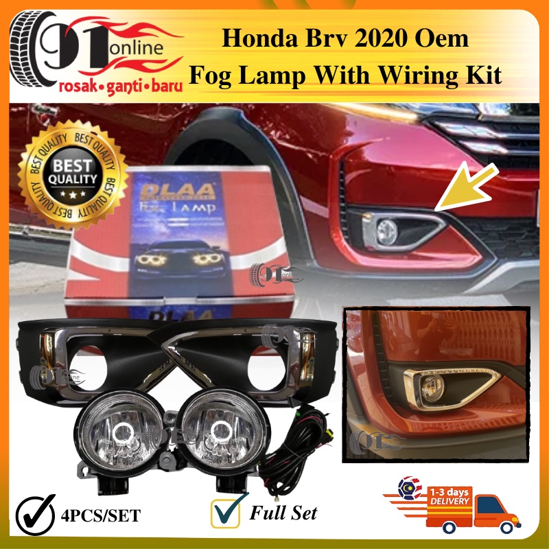 Honda Brv 2020 Oem Fog Lamp With Wiring Kit Complete Wiring SportLight