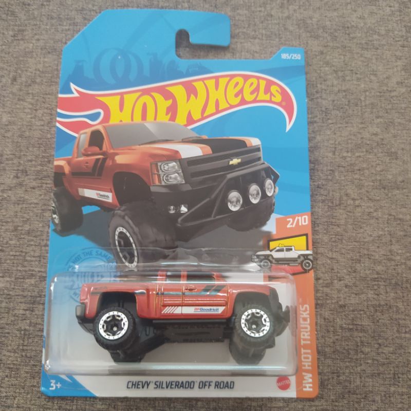 Hot Wheels Chevy Silverado Off Road HW HOT TRUCKS Shopee Malaysia