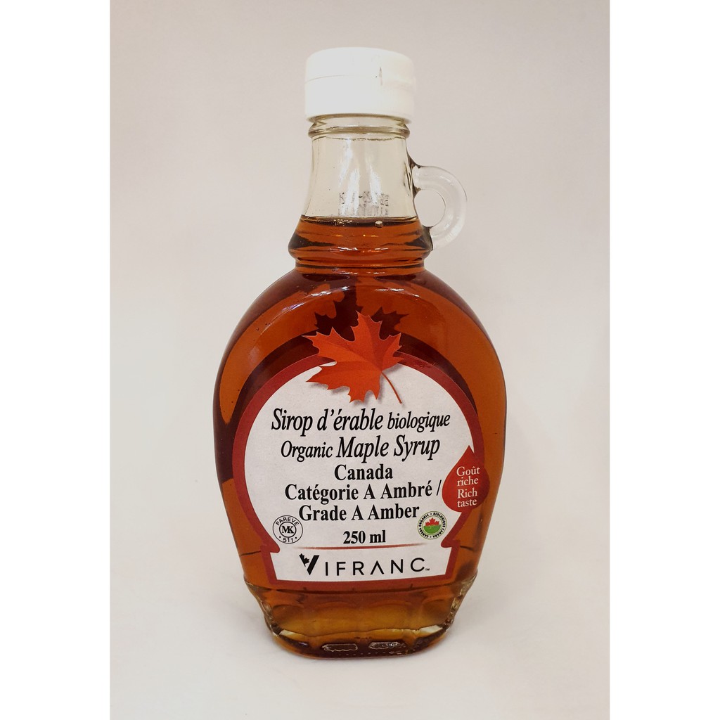 Ferme Vifranc Organic Maple Syrup GRADE A 有機楓樹糖漿 250ml Shopee Malaysia