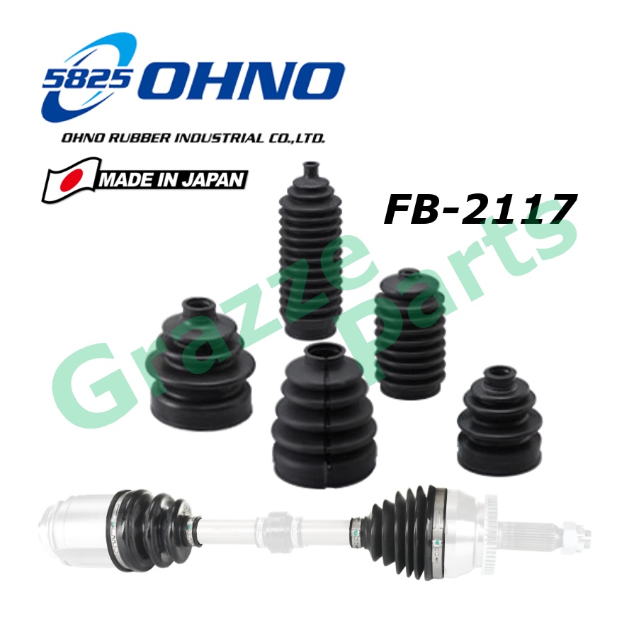 Made In Japan Ohno Cv Joint Drive Shaft Boot Outer Toyota