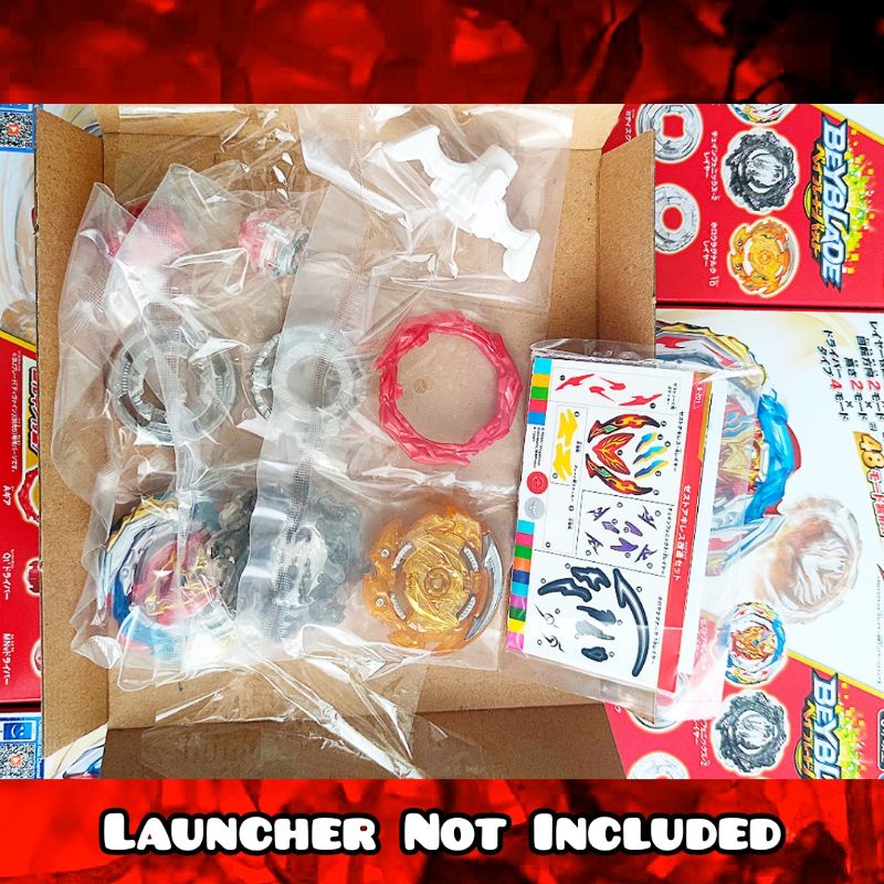 B Zest Achilles Illegal Quattro Bu Customized Set Beyblade