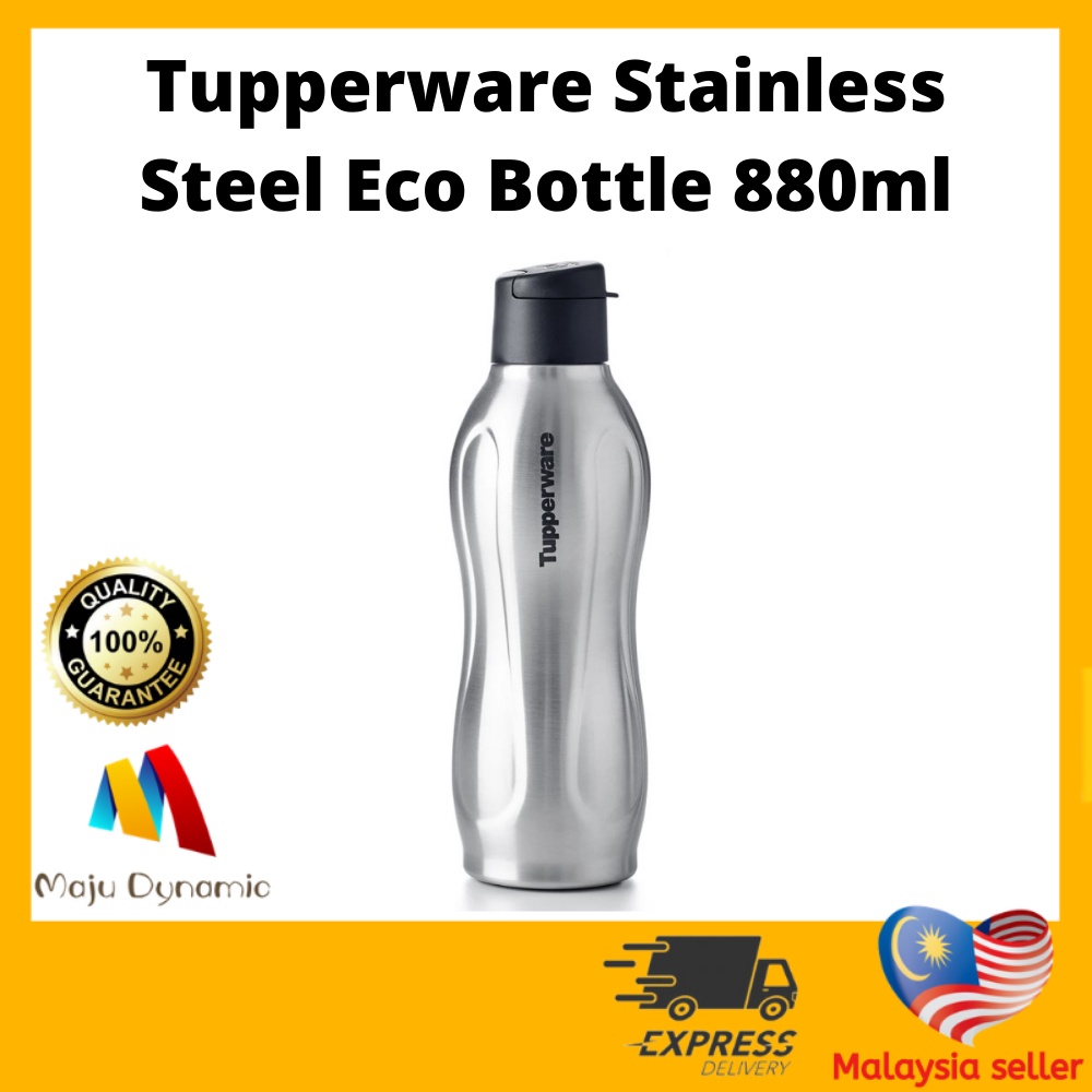 Tupperware Stainless Steel Eco Bottle 880ml Shopee Malaysia