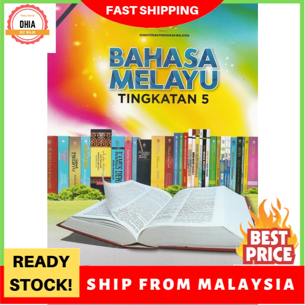 Dbp Buku Teks Bahasa Melayu Tingkatan Kssm Shopee Malaysia