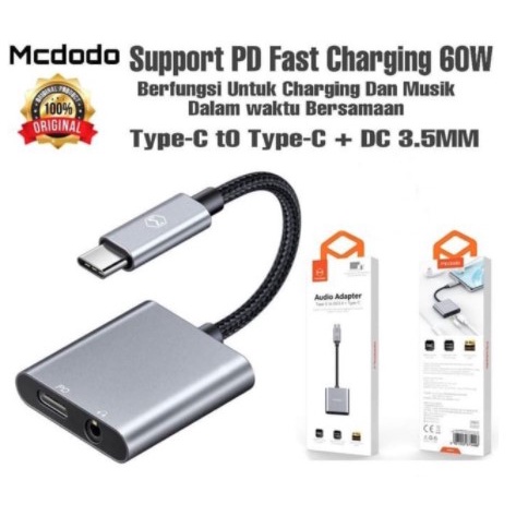 Mcdodo Ca Ca Type C To Mm Type C Digital Audio Adapter