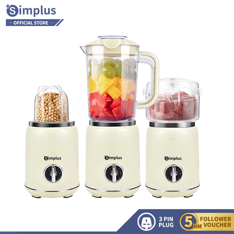 Simplus In Blender Set Multi Functional Baby Food Mincer Juicer