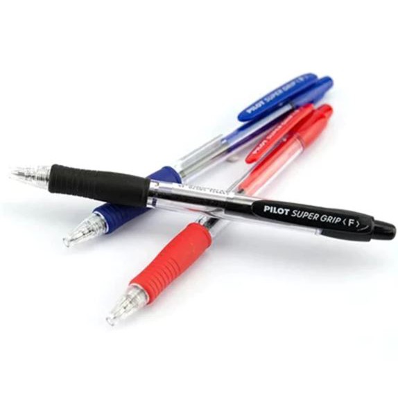 Pilot Super Grip Ball Pen Bpgp R F Black Blue Red Shopee