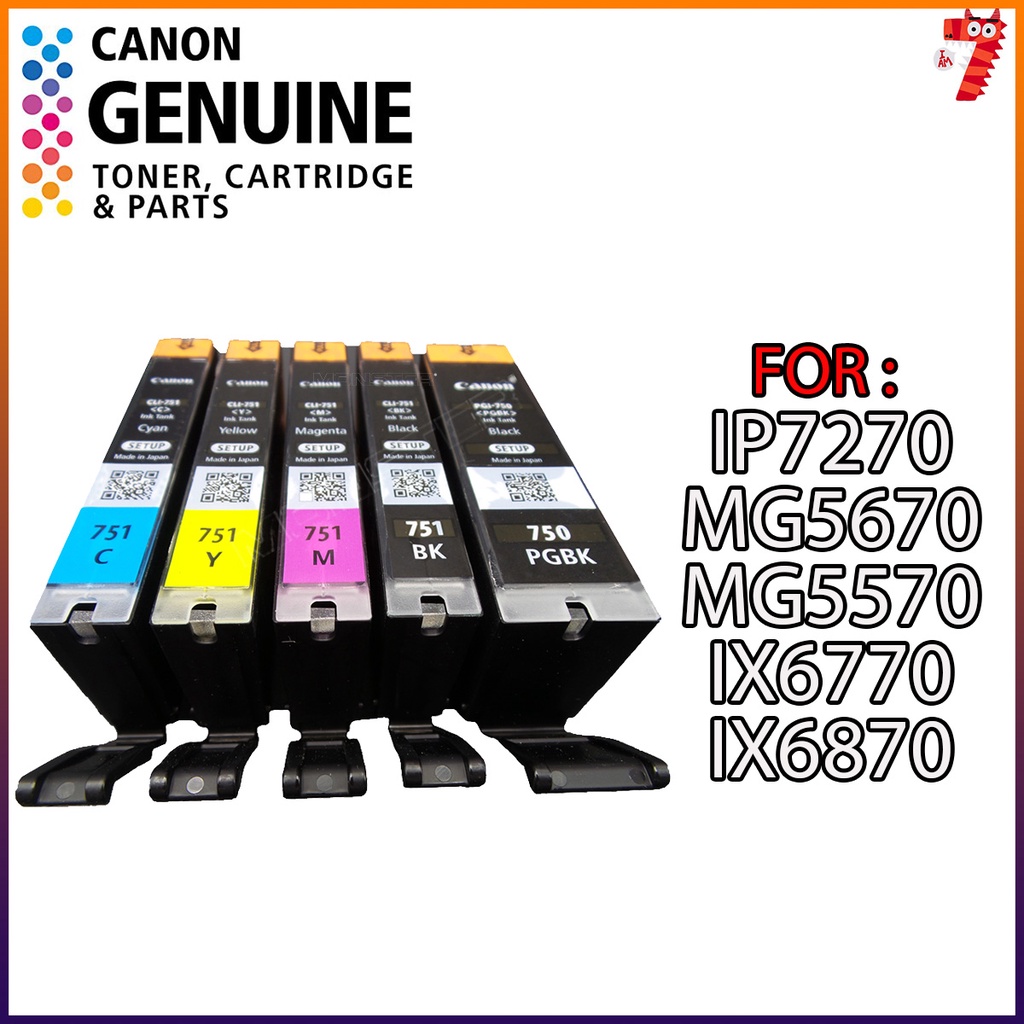 Canon Pgi Color Original Ink Cartridge Bulk Shopee Malaysia