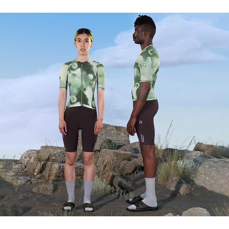 Universal Colours Spectrum Light Mens Short Sleeve Jersey Canopy Green