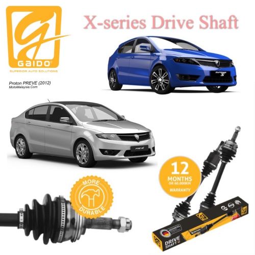 Gaido X Series Drive Shaft Premium Proton Preve Suprima Speed Abs