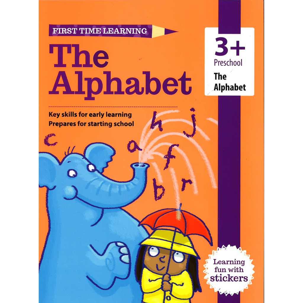 BBW First Time Learning The Alphabet Age 3 ISBN 9781786704221