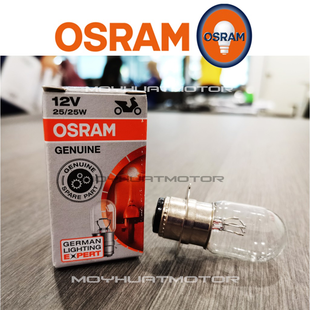 Original Osram Bulb V W Lc Lagenda Ex Honda Yamaha Mentol