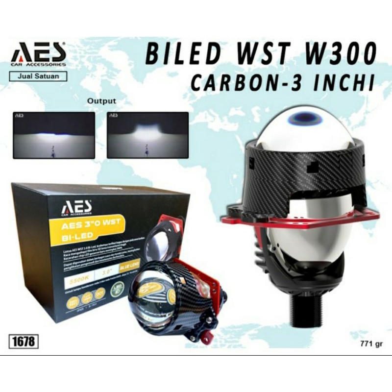 Projector BILED AES WST GEN 3 3INCH CARBON PROJIE HEADLIGHT Shopee