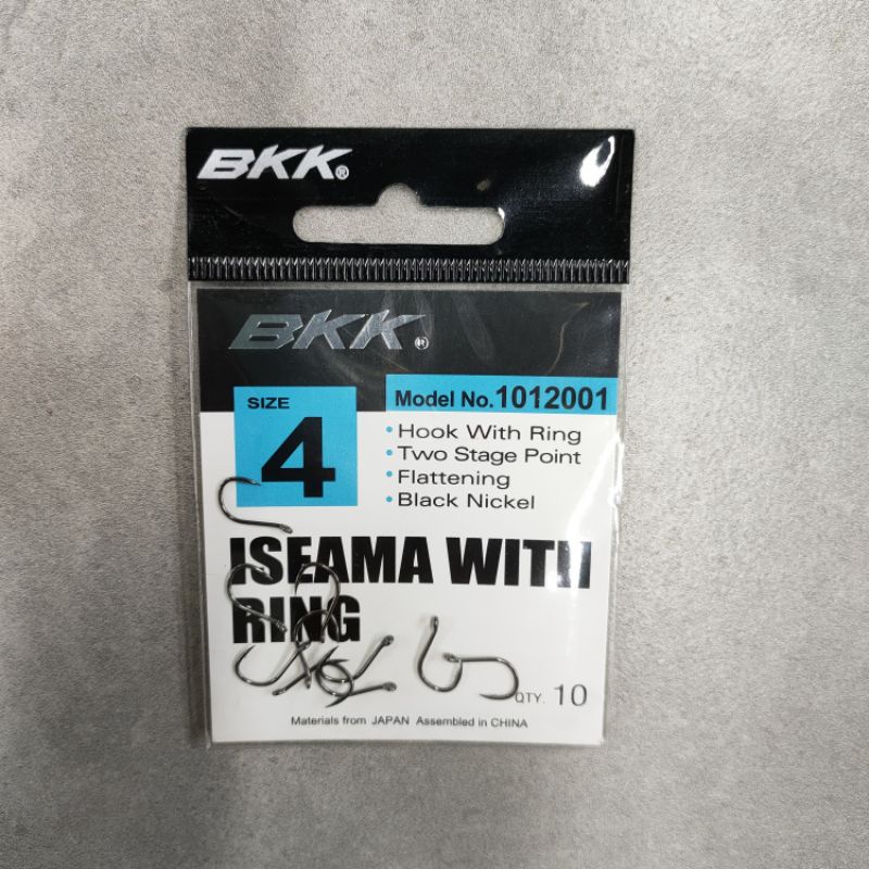 BKK ISEAMA WITH RING FISHING HOOK Shopee Malaysia