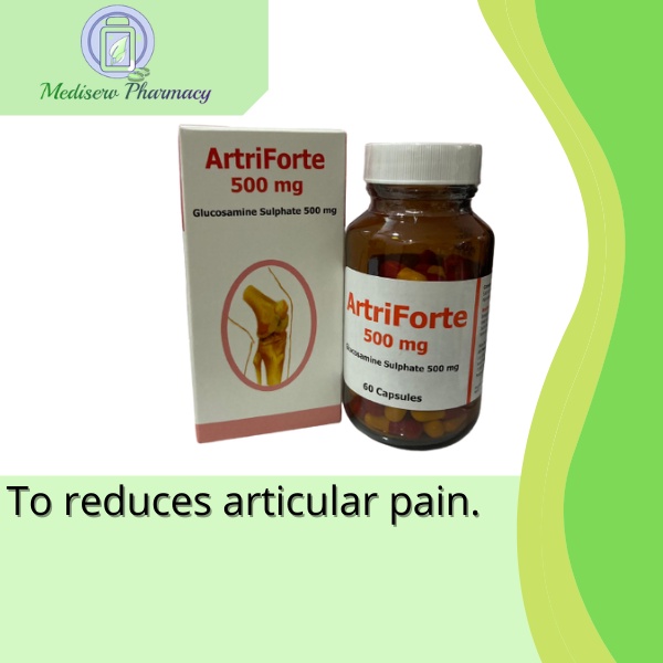 Artriforte Glucosamine Sulphate Mg Capsules S Shopee Malaysia