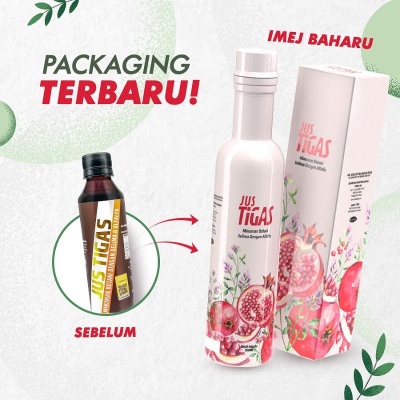 Botol Baruoriginal Hqjus Tigas Penawar Sakit Lutut Dan Sendi