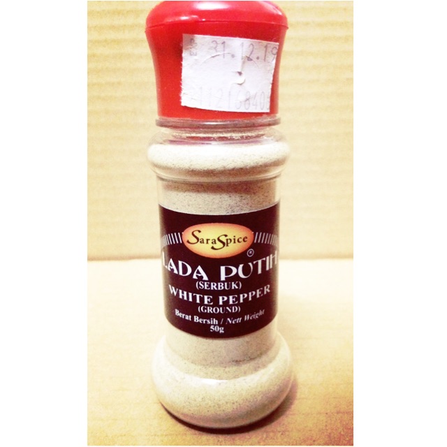 Sarawak White Pepper 100 Pure Ground Shopee Malaysia