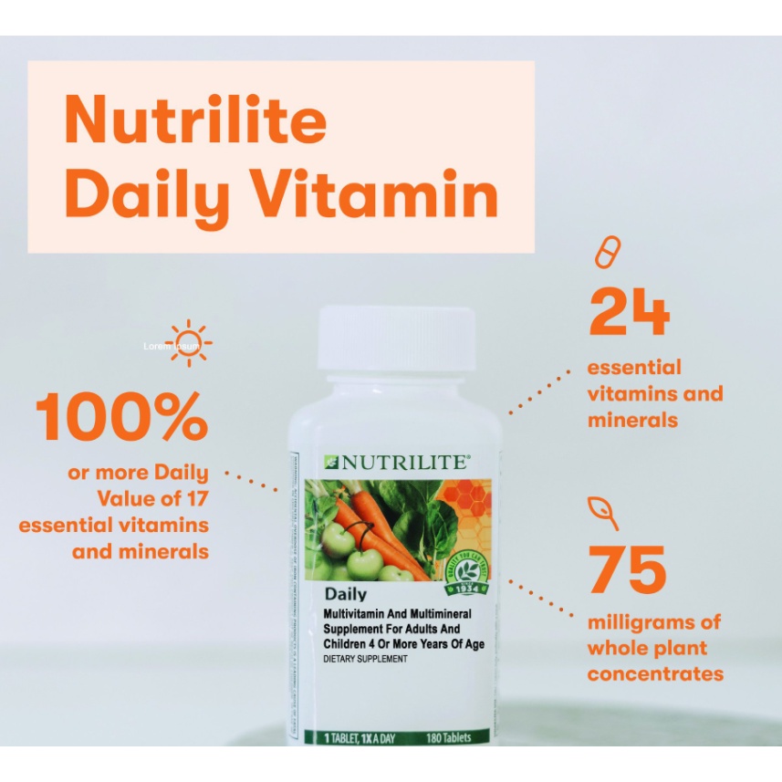 Nutrilite Daily Tab Tab Shopee Malaysia