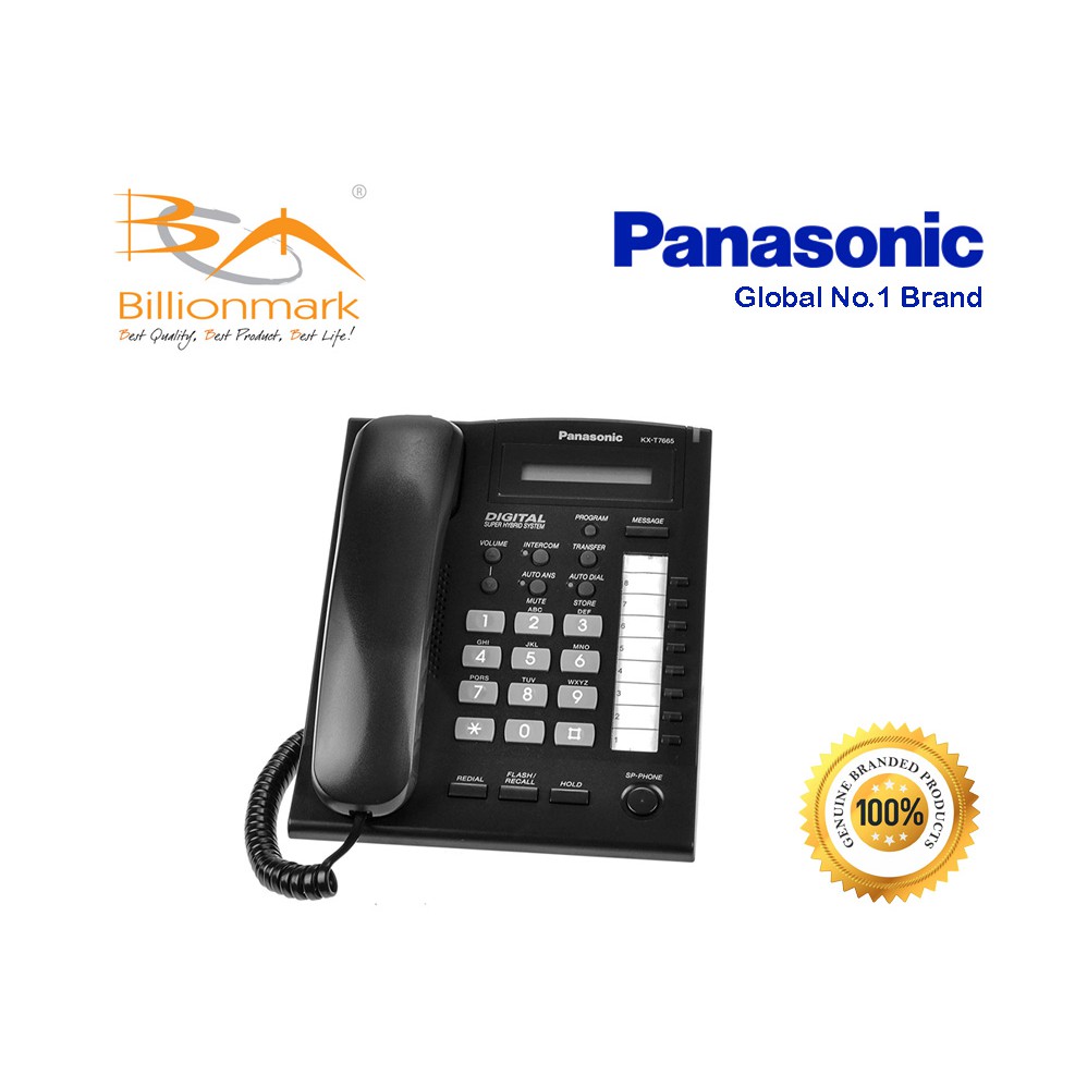 Panasonic Kx T Caller Id Display Digital Proprietary Phone Office