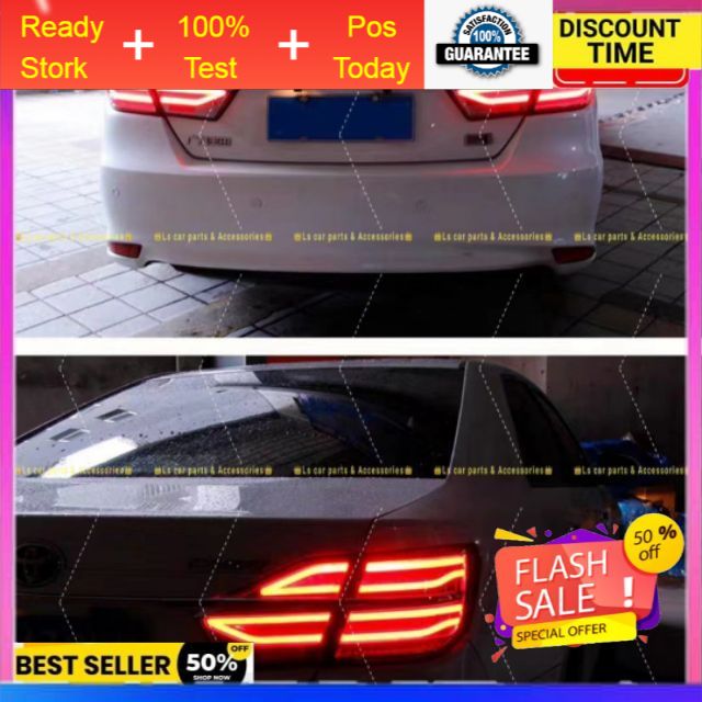 Toyota Camry Up Taillamp Led Light Bar Tail Brake Lamp Drl Signal Trunk