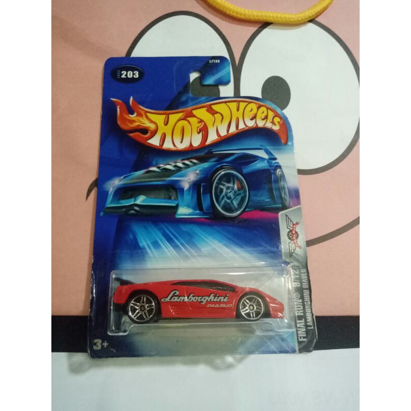 Hot Wheels LAMBORGHINI DIABLO FINAL RUN Shopee Malaysia