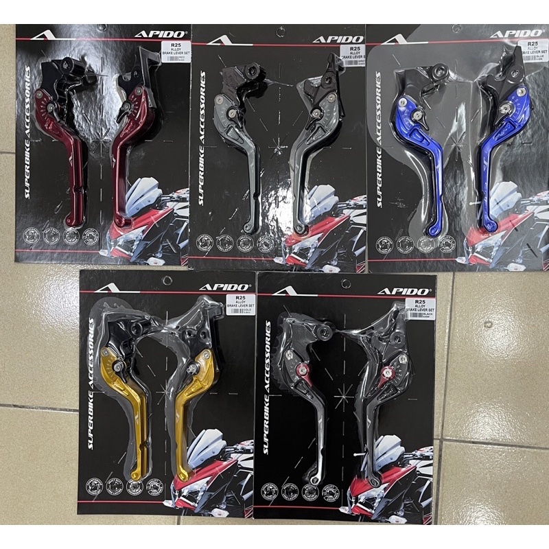 Yamaha R Mt Alloy Brake Clutch Lever Set Apido Shopee Malaysia