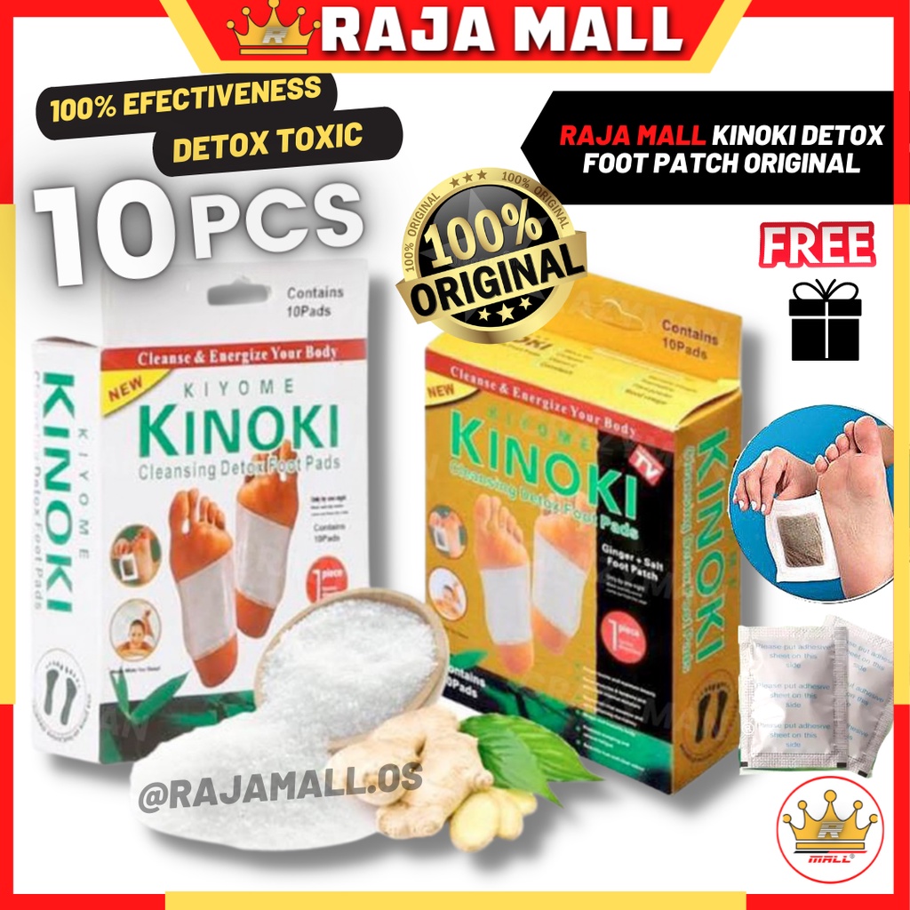 Pcs Kinoki Detox Foot Patch Original Japan Cleansing Pads Slimming