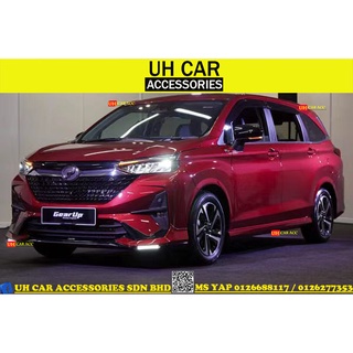 Perodua Alza Gear Up Abs Bodykit Skirt Skirting Spoiler With Paint