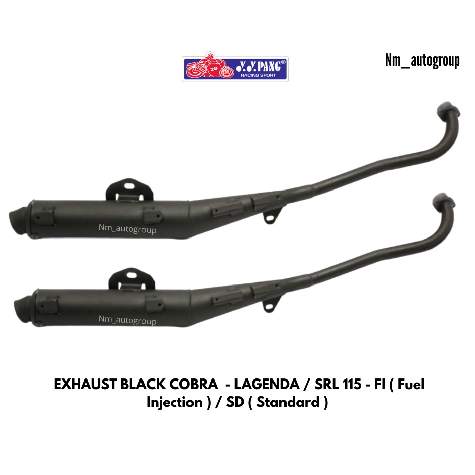 Yy Pang Racing Exhaust Ekzos Original Set Lagenda Srl Fi